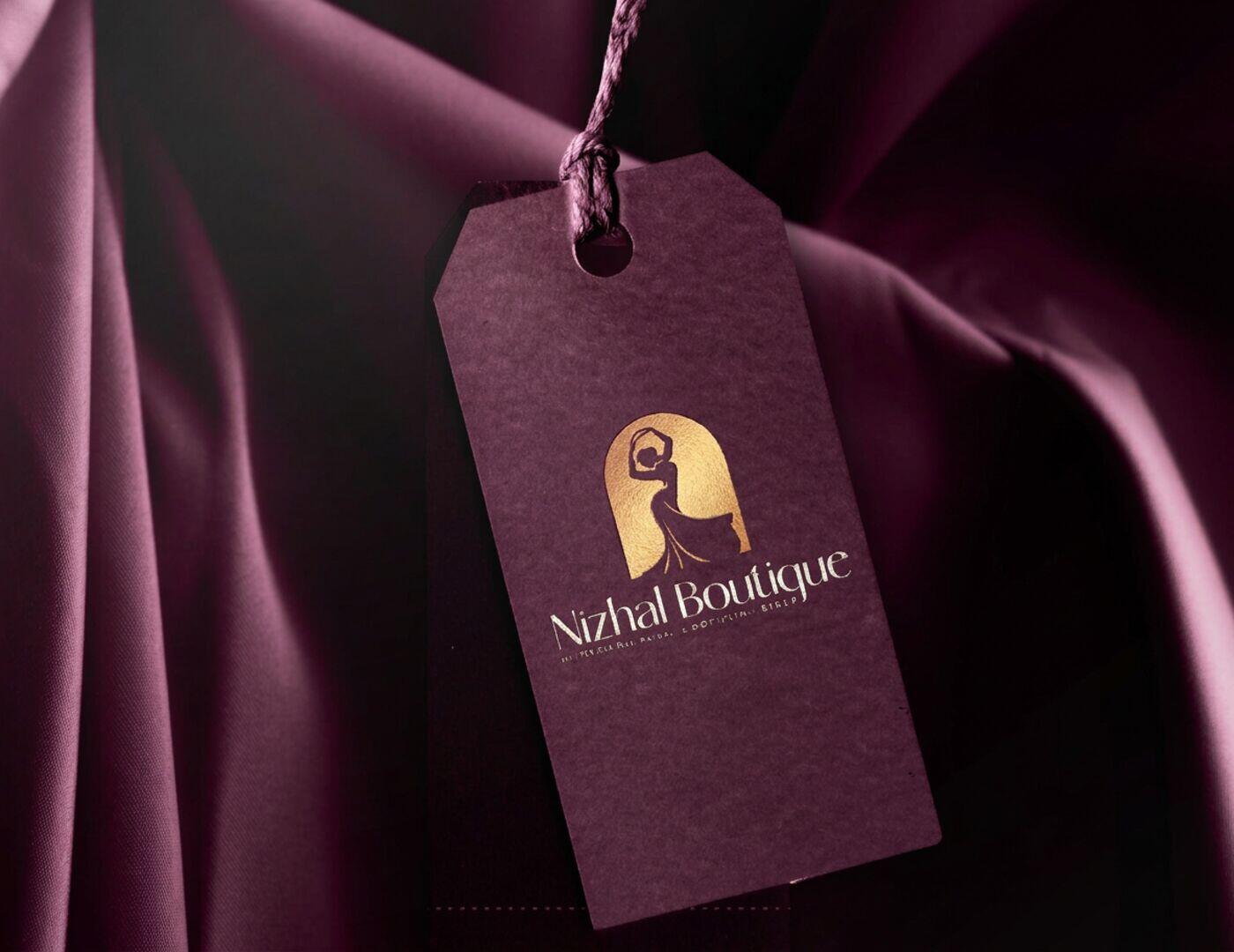 Nizhal Boutique clothing tag