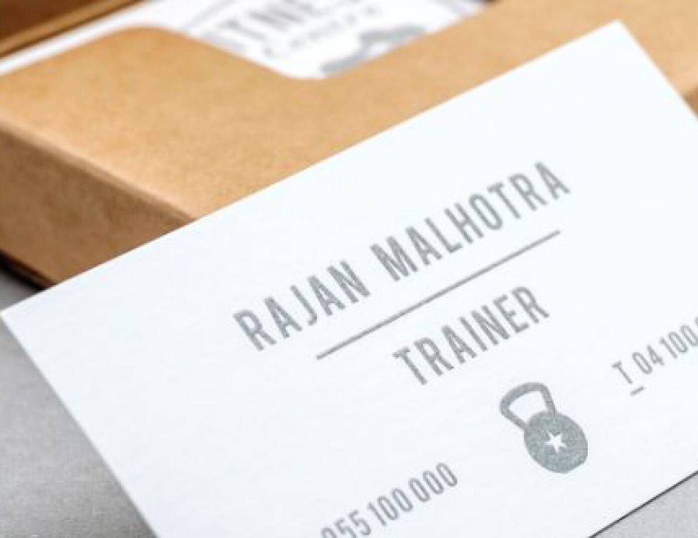 Business card design