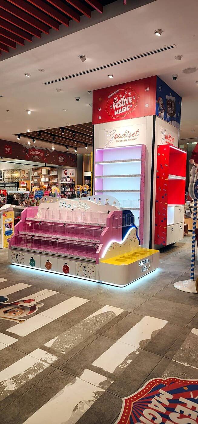 Festive gifting display