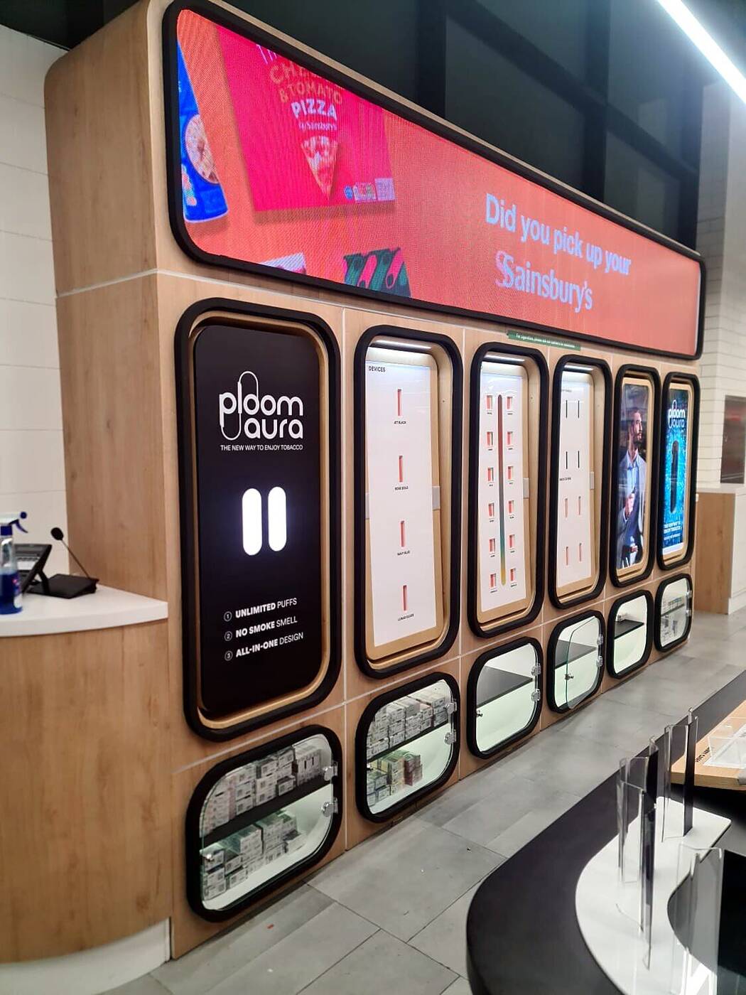 Ploom lifestyle wall
